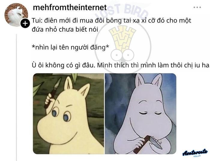 meme hoạt hình trên top