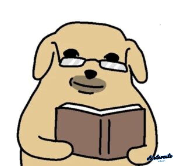 meme học bài chó