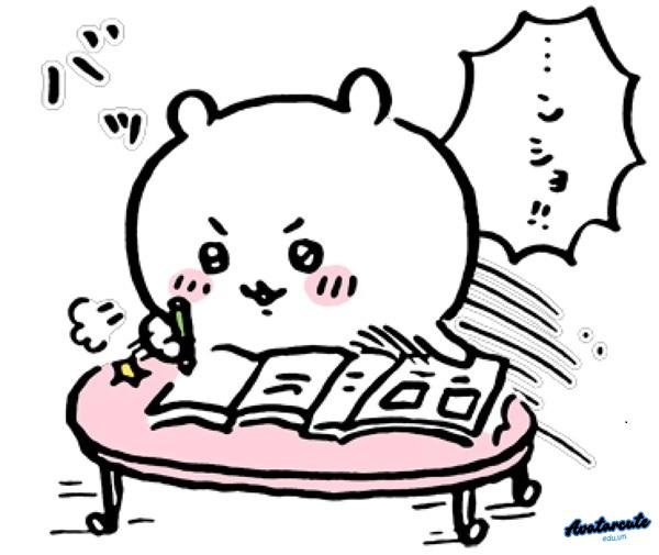 meme học bài trắng