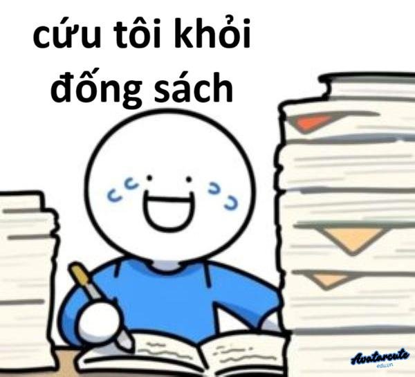 meme học bàimệt mỏi