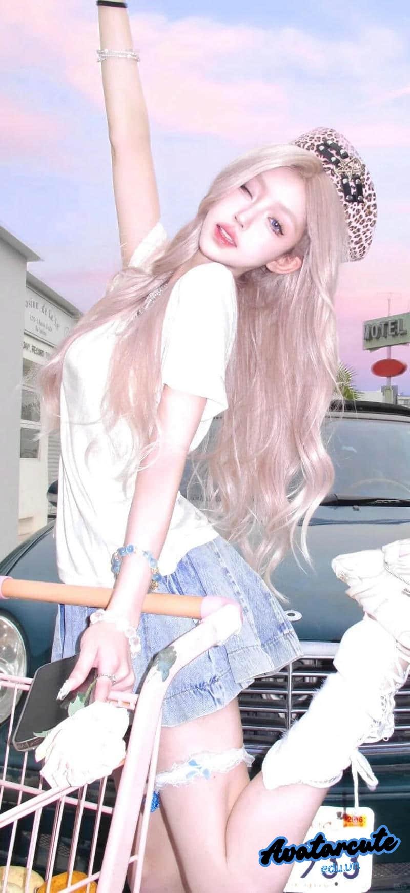 Album hình nền cô gái độc quyền