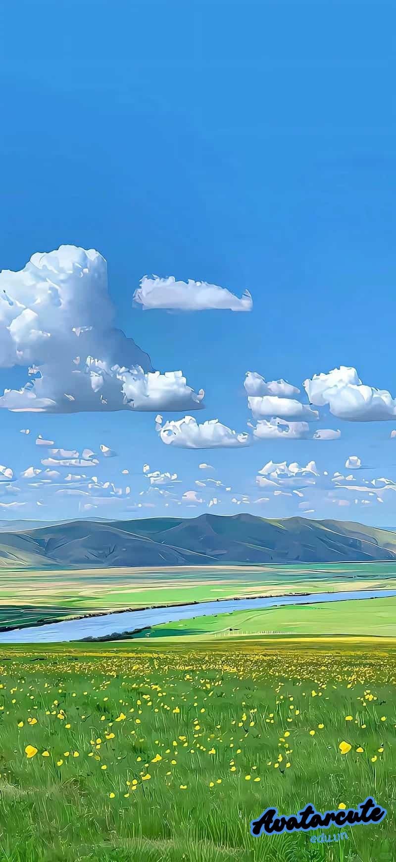 Album hình nền đám mây mới