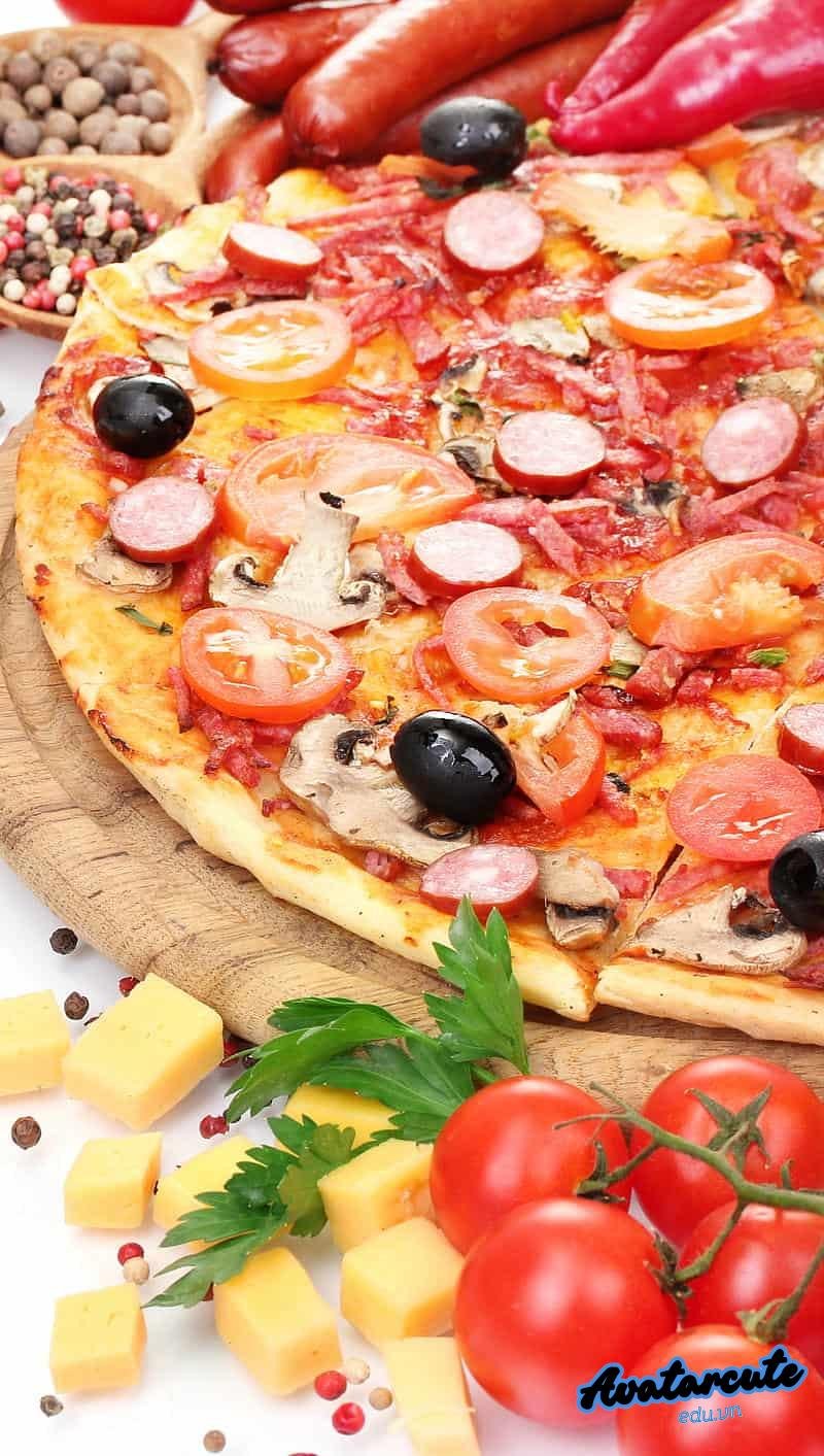 Ảnh hình nền đồ ăn sắc nét