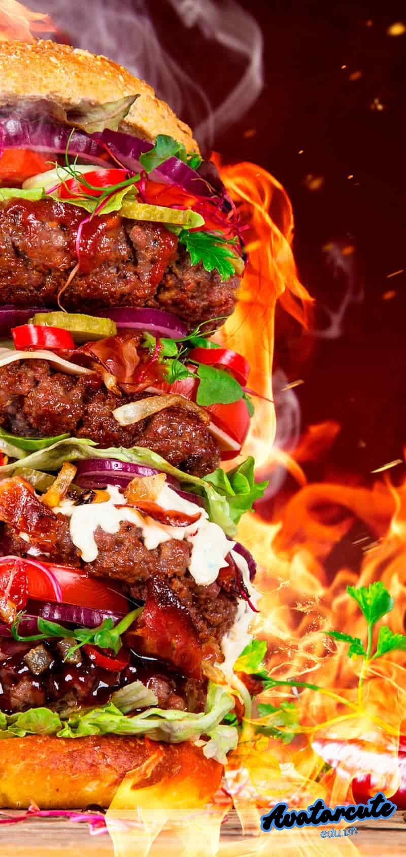 Bộ ảnh hình nền đồ ăn sắc nét