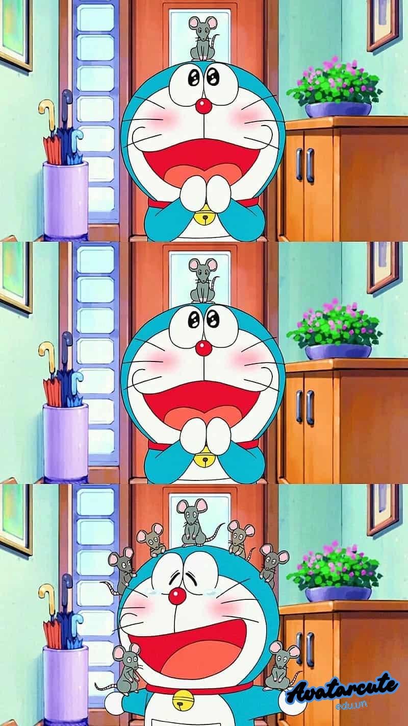 Bộ ảnh hình nền doraemon miễn phí