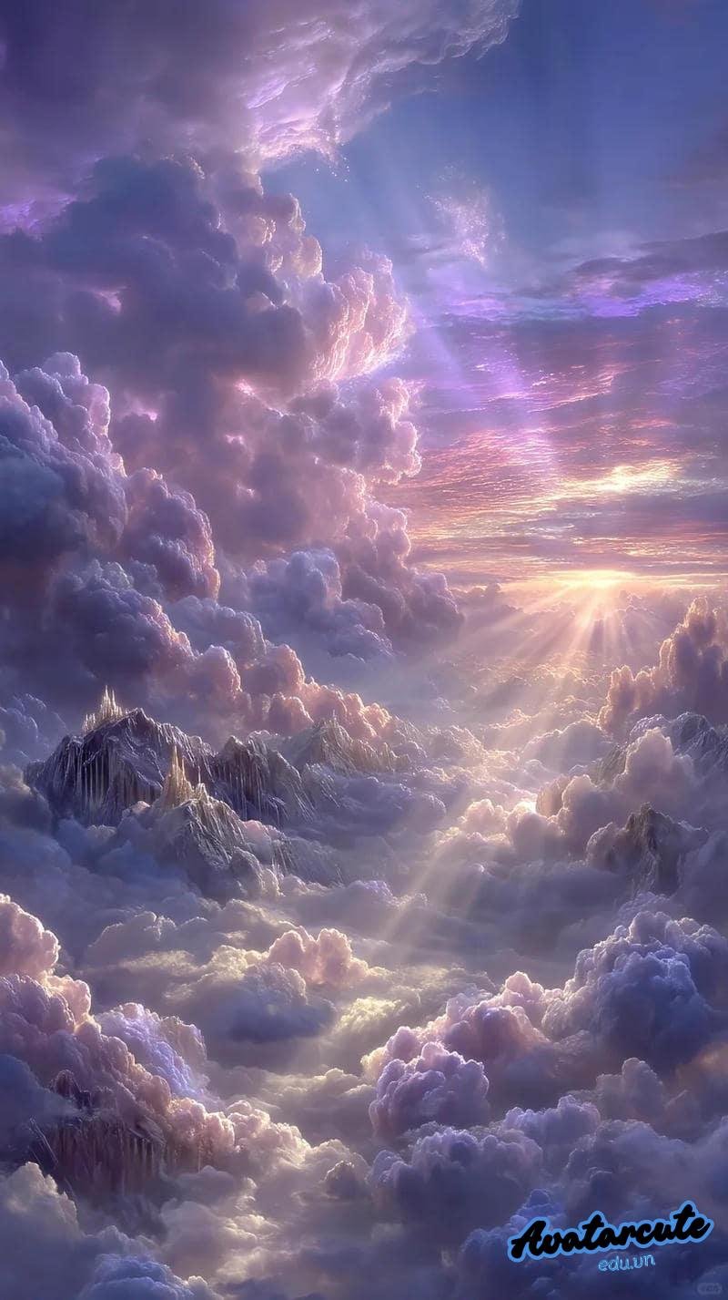 Bộ sưu tập hình nền đám mây miễn phí