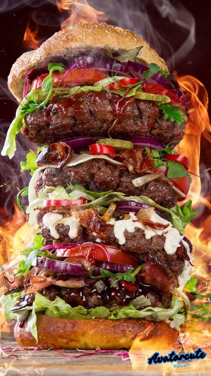 Loạt hình nền đồ ăn độc quyền