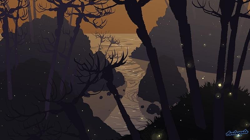 Loạt hình nền đom đóm độc quyền