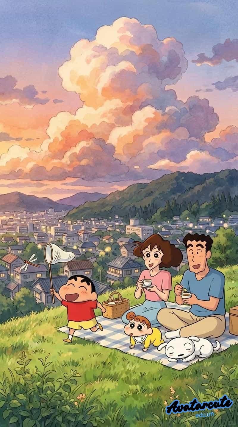 Album hình nền gia đình mới