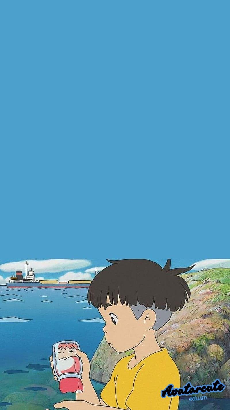 Ảnh hình nền ghibli sắc nét