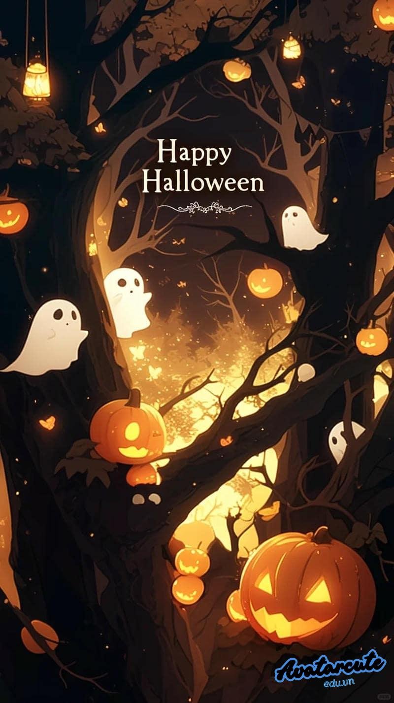 Ảnh hình nền halloween sắc nét