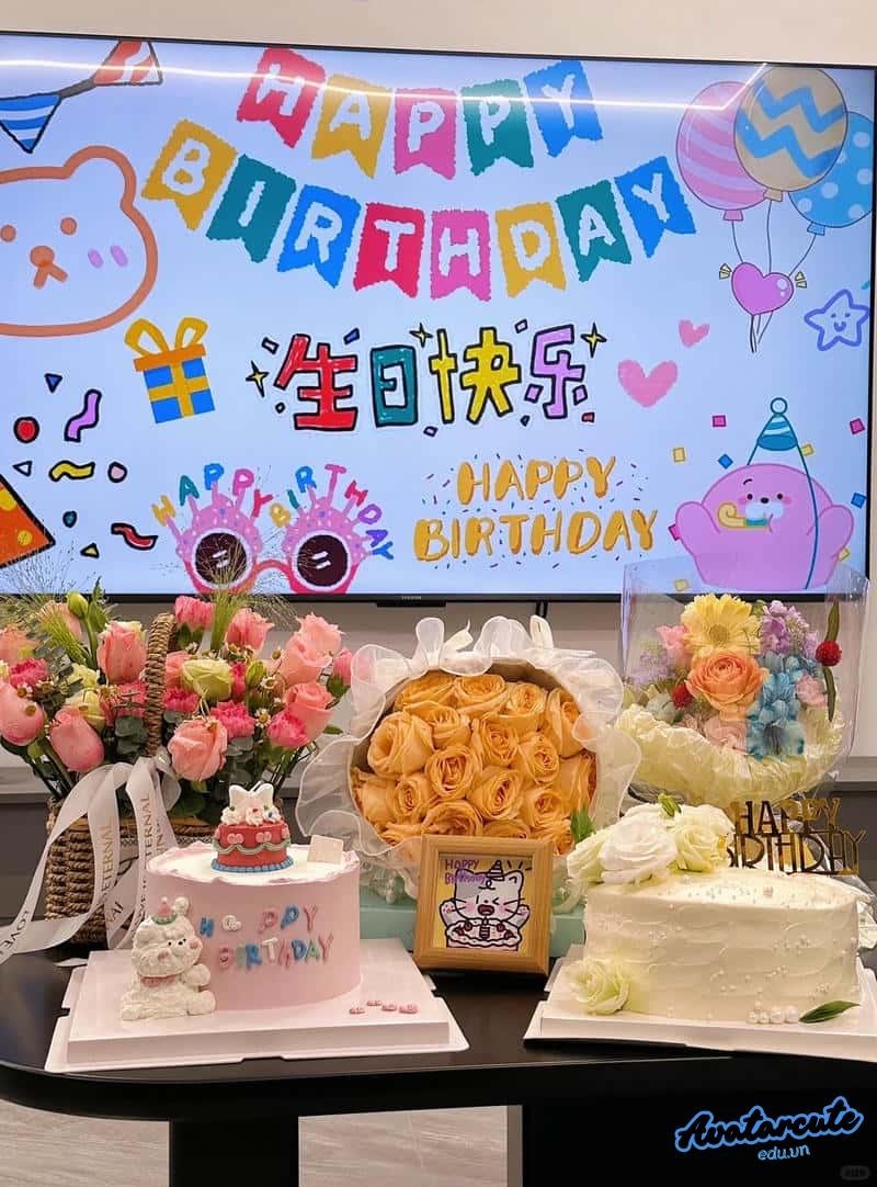 Ảnh hình nền happy birthday sắc nét