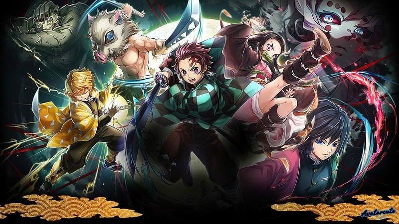 Bộ ảnh hình nền kimesu yaiba sắc nét