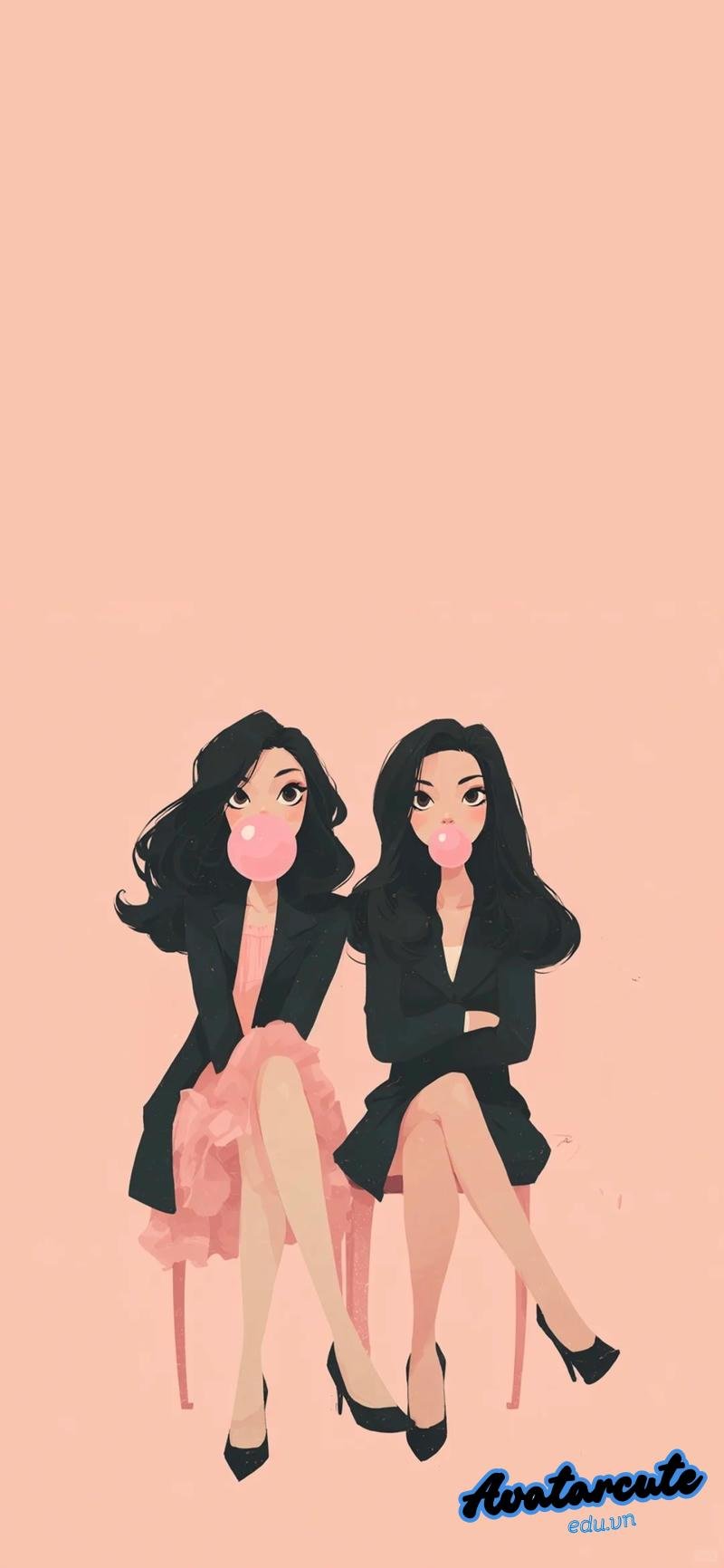 Bộ hình nền đôi bạn thân sắc nét nhất