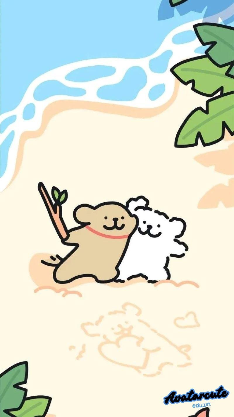 Bộ hình nền đôi bạn thân thu hút