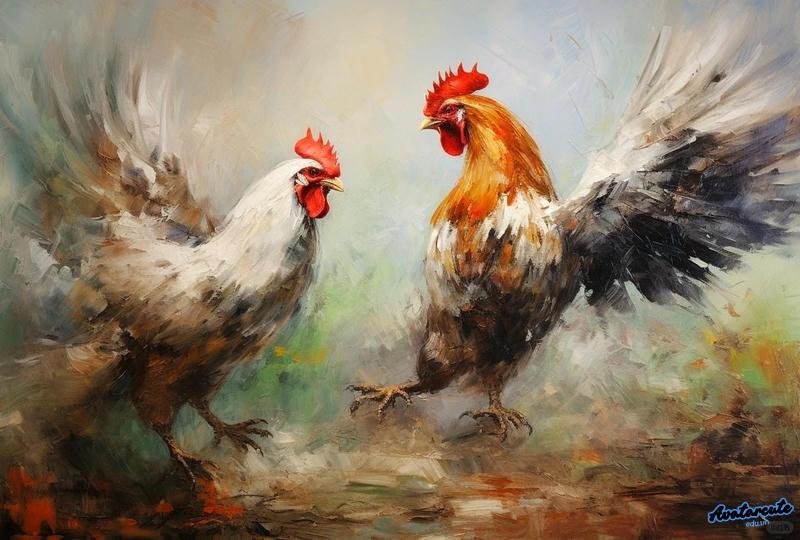 Bộ hình nền gà chọi đẹp cuốn hút