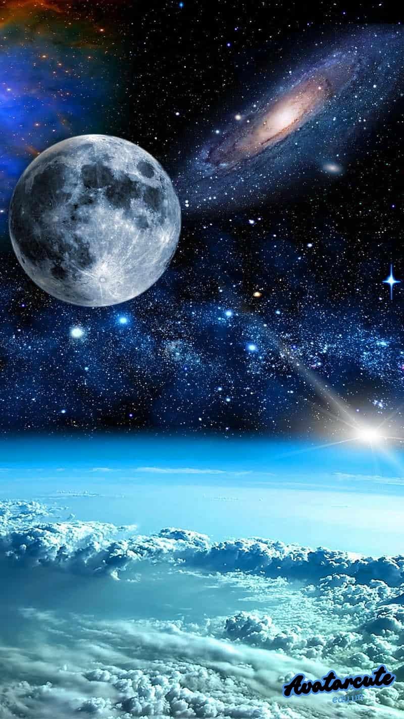 Bộ hình nền galaxy cuốn hút