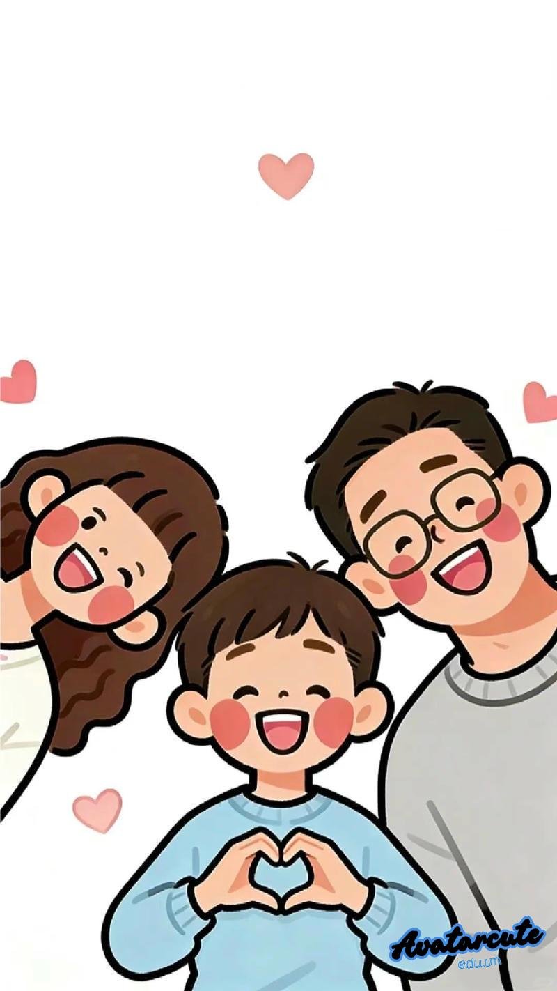 Bộ hình nền gia đình thu hút