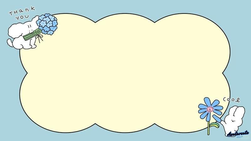 Bộ hình nền giáo án điện tử mầm non thu hút