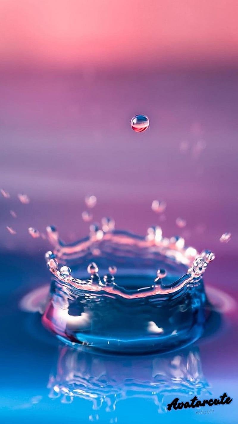 Bộ hình nền giọt nước thu hút