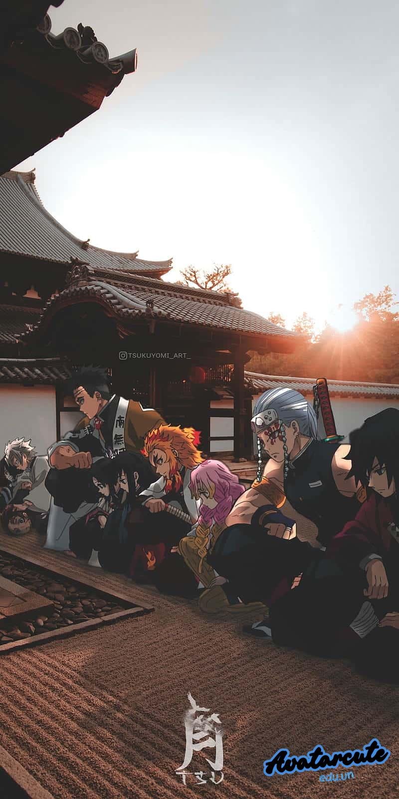 Bộ hình nền kimesu yaiba cuốn hút
