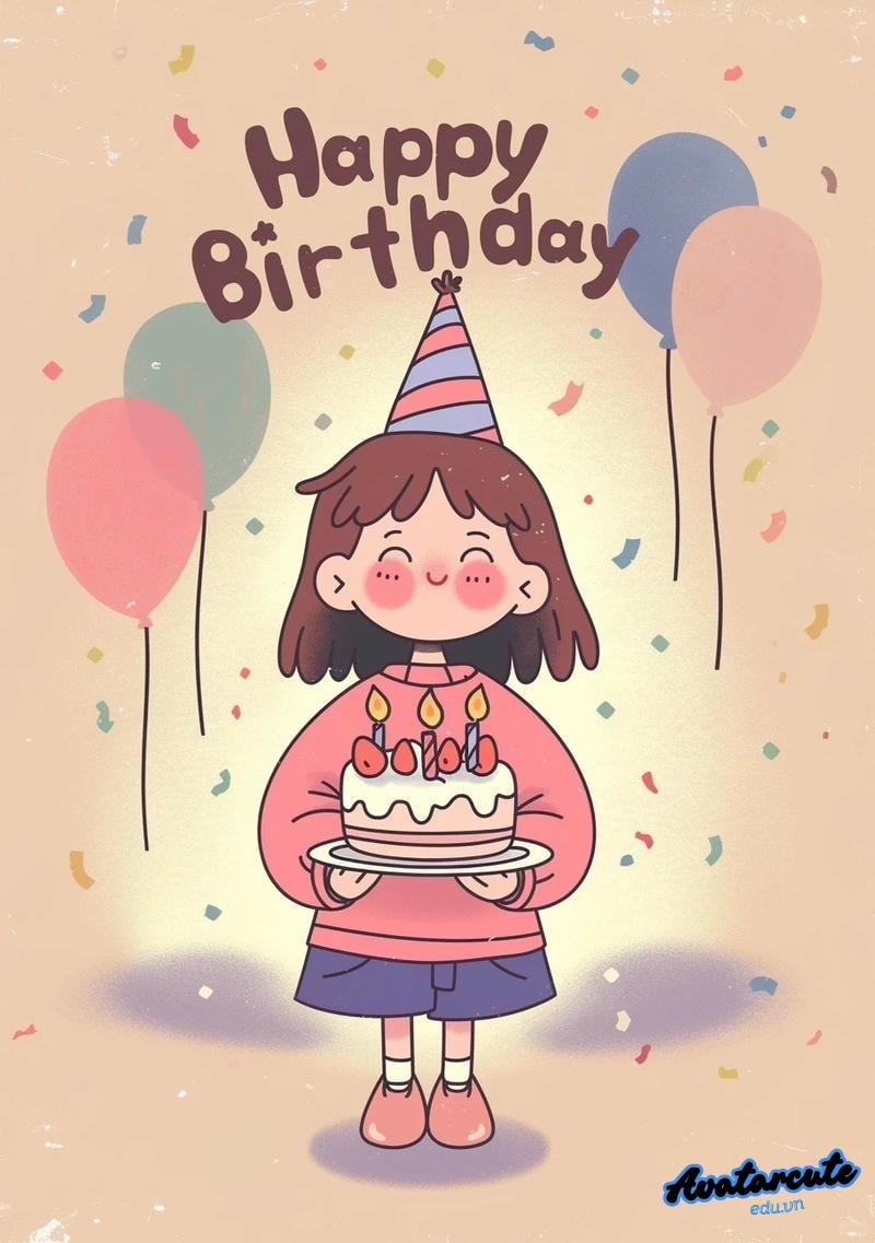 Bộ sưu tập hình nền happy birthday miễn phí