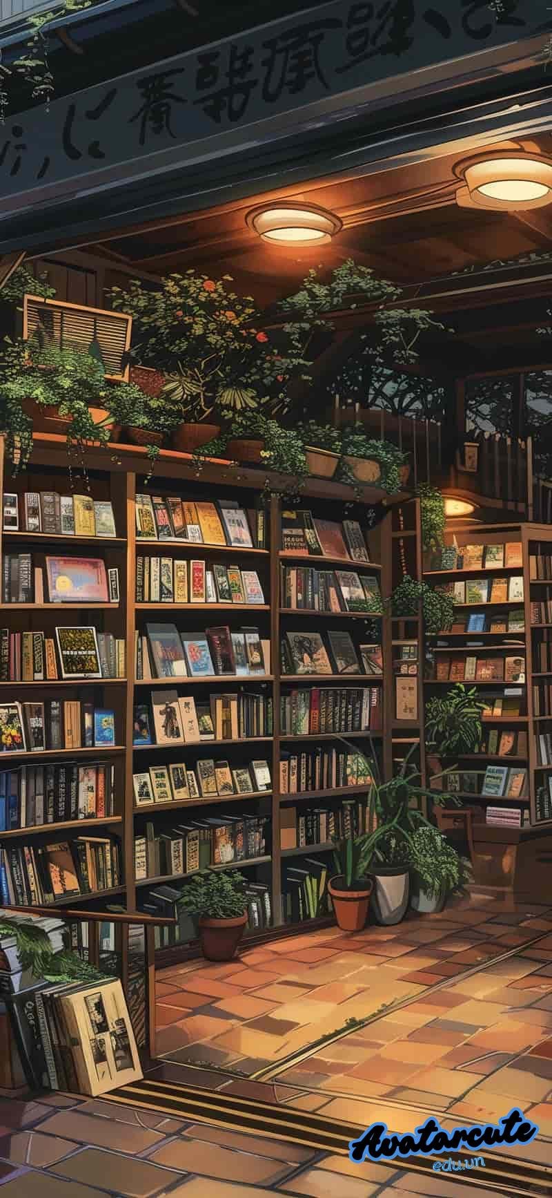 Bộ sưu tập hình nền kệ sách đẹp
