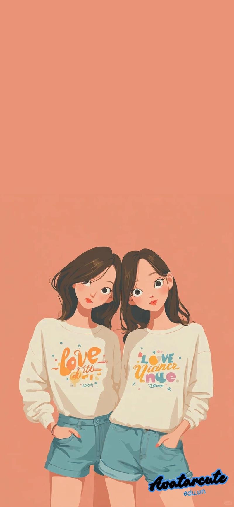 Khám phá hình nền đôi bạn thân đẹp