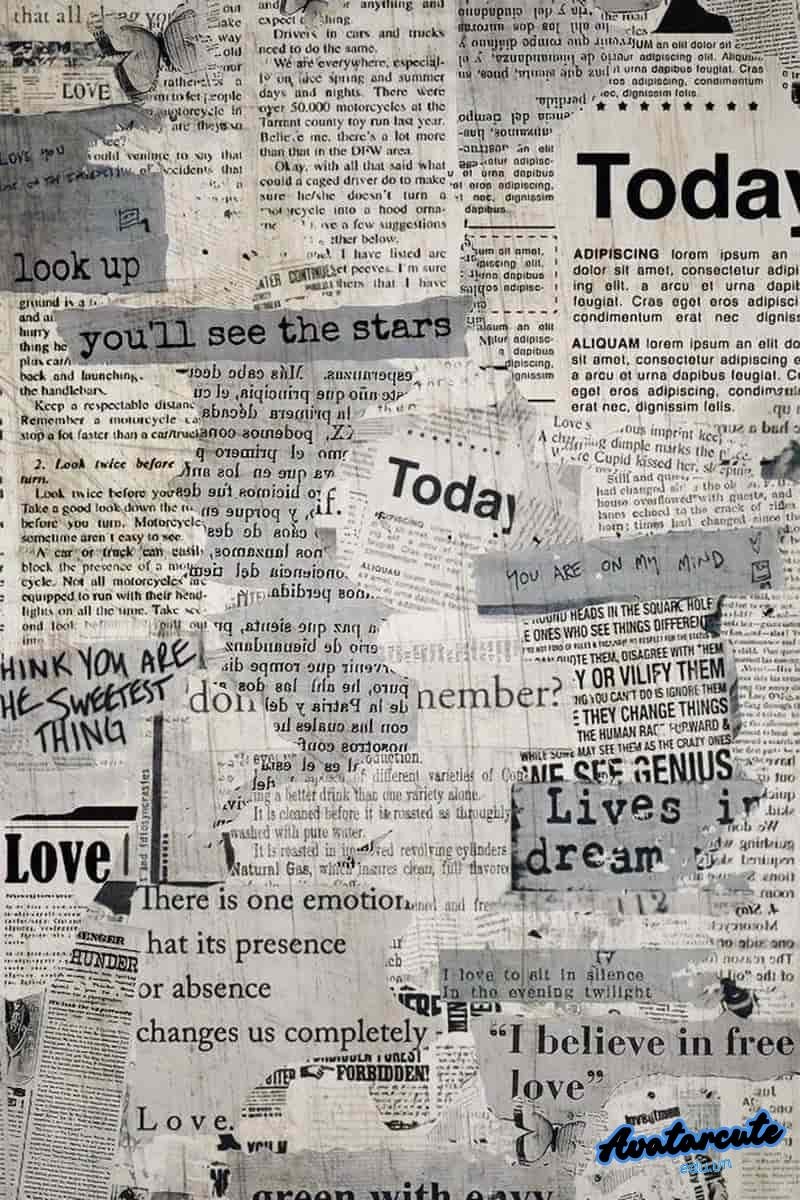 Loạt hình nền giấy cuốn hút