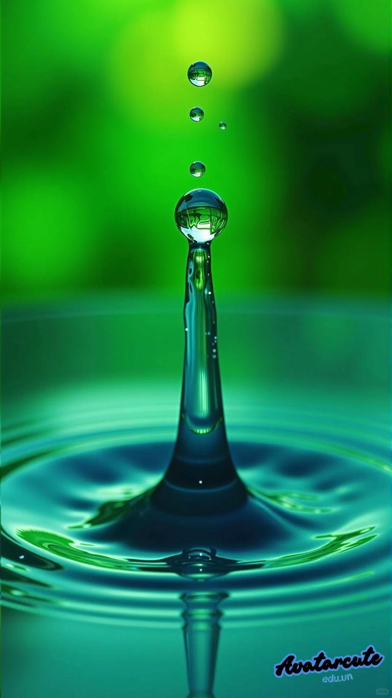 Loạt hình nền giọt nước độc quyền