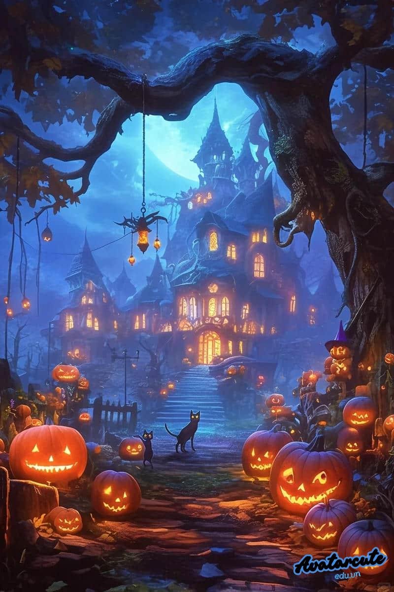 Loạt hình nền halloween cuốn hút