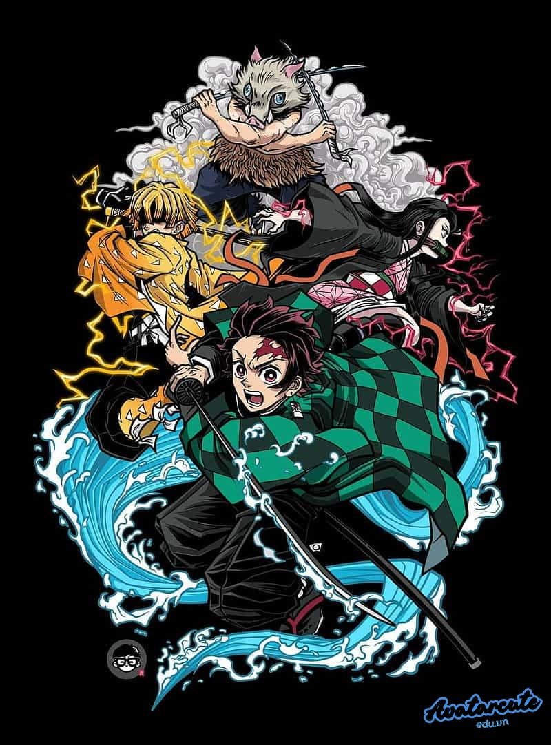 Loạt hình nền kimesu yaiba độc quyền