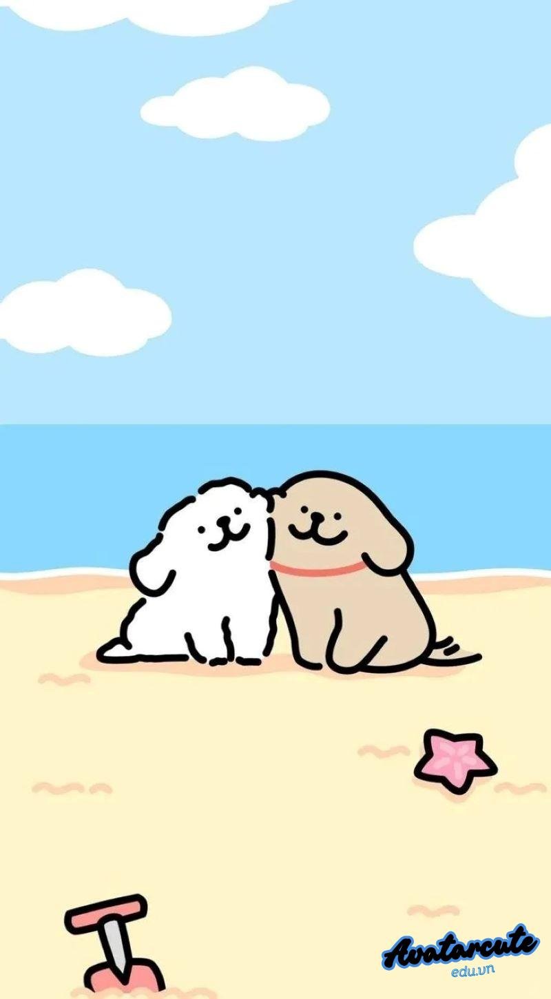 Ngắm bộ hình nền đôi bạn thân chất lượng cao