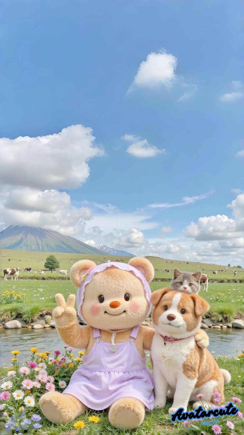 Ngắm hình nền gấu thu hút