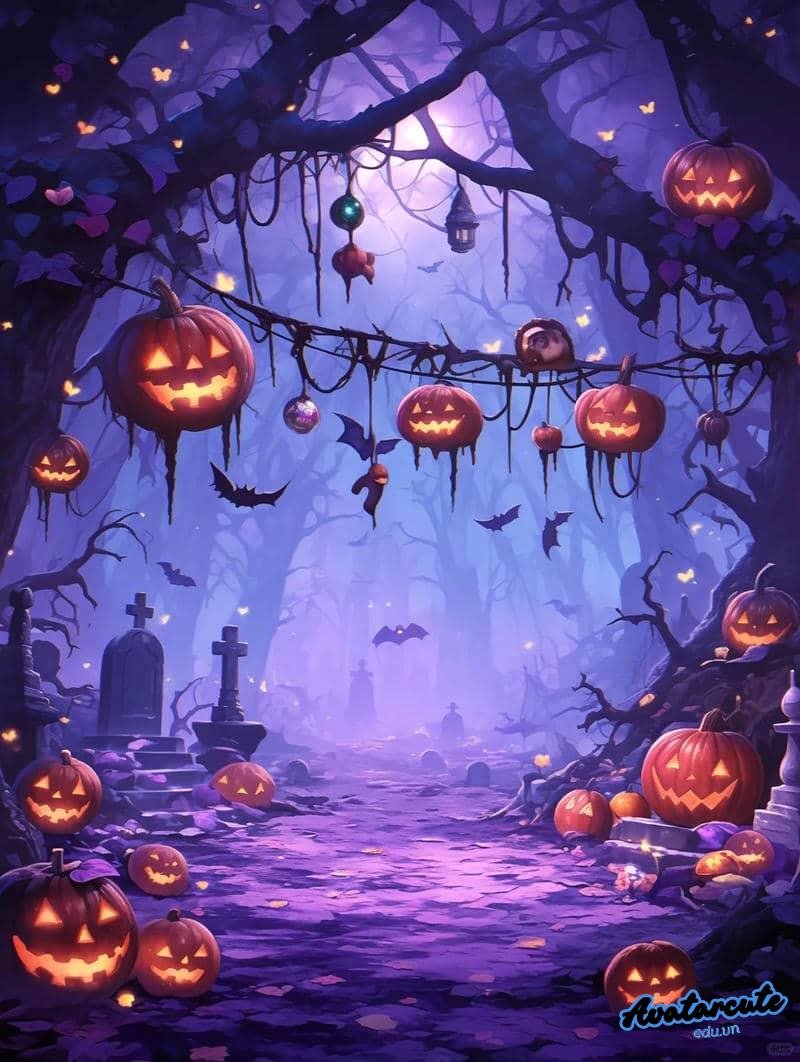 Ngắm hình nền halloween miễn phí