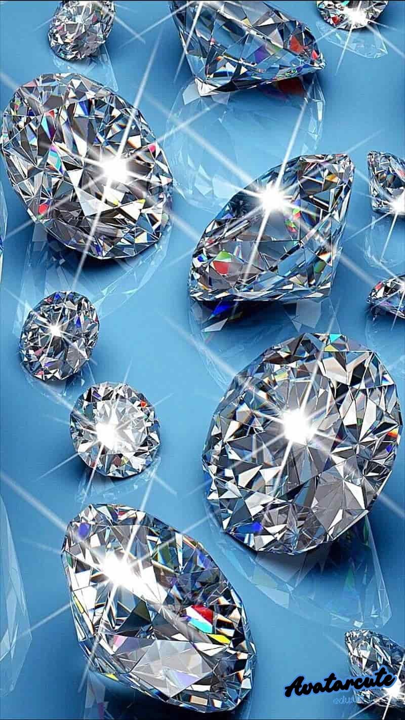 Ngắm hình nền kim cương miễn phí
