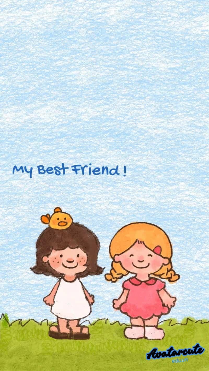 Tải bộ hình nền đôi bạn thân mới nhất