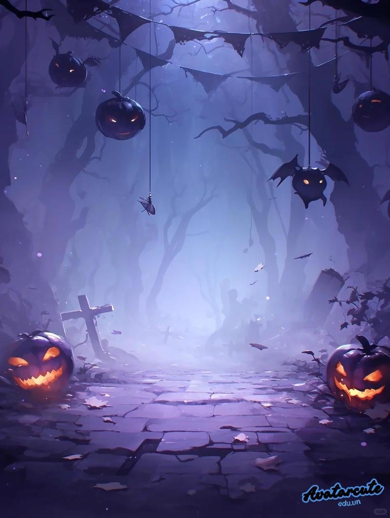 Tải về hình nền halloween miễn phí