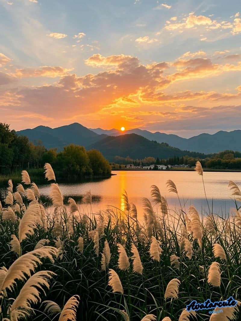 Tuyển chọn hình nền hoàng hôn thu hút
