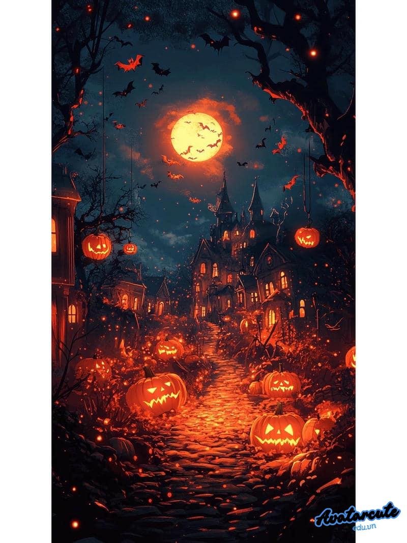 Tuyển tập bộ hình nền halloween miễn phí