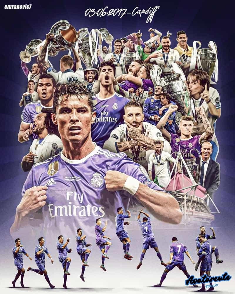 Album avatar real madrid miễn phí