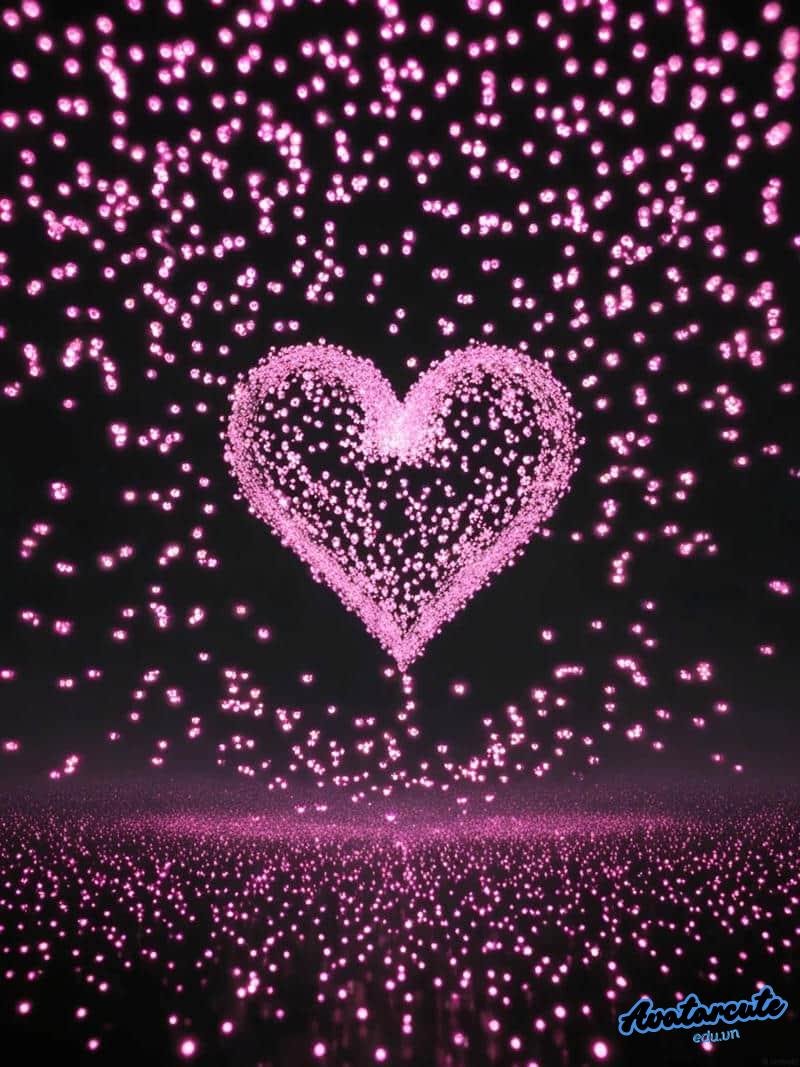 Album avatar trái tim miễn phí