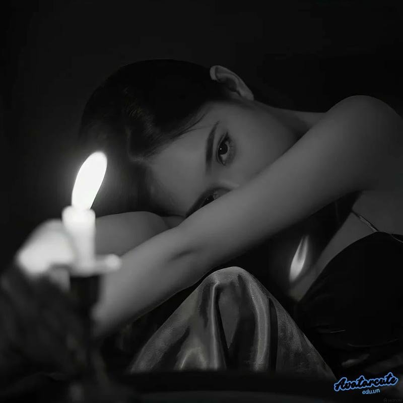 Album avatar trắng đen miễn phí