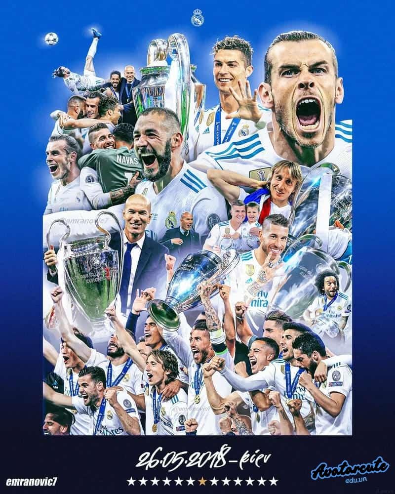 Ảnh avatar real madrid cuốn hút