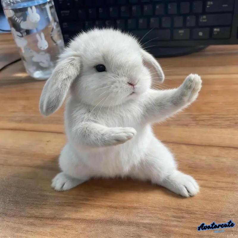 Ảnh avatar thỏ cuốn hút