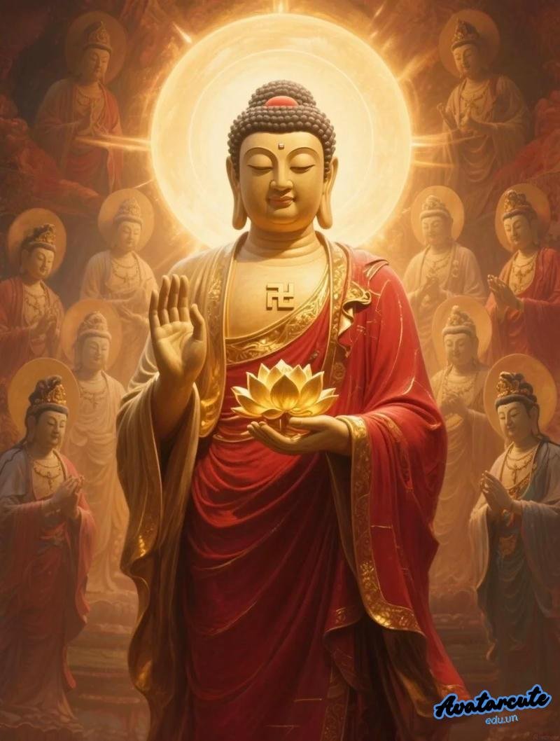 Bộ avatar phật độc đáo