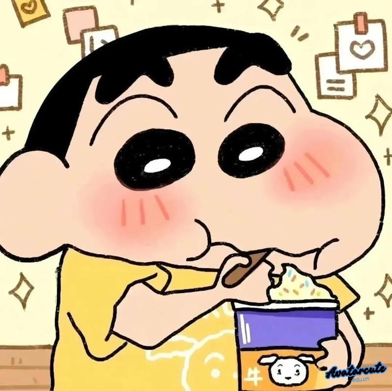 Bộ avatar shin cute độc đáo