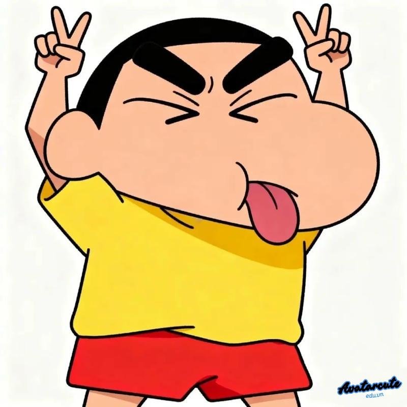 Bộ avatar shin cute mới chất lượng cao