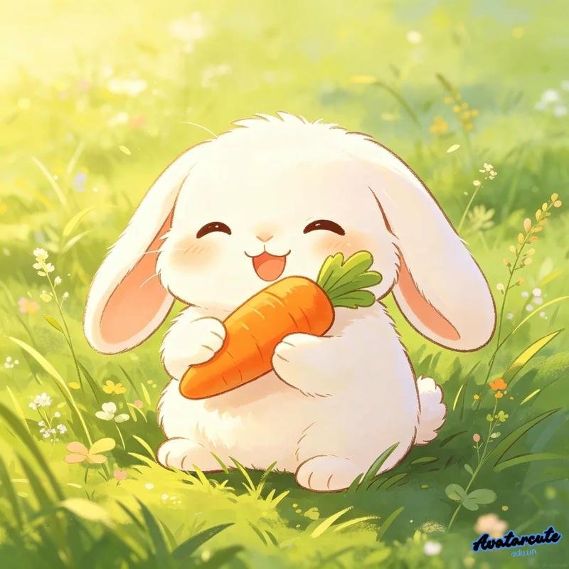 Bộ avatar thỏ mới chất lượng cao