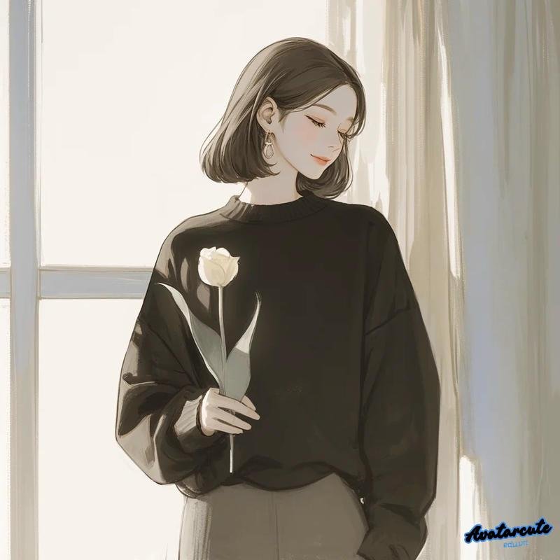 Bộ sưu tập avatar nữ trend nhất
